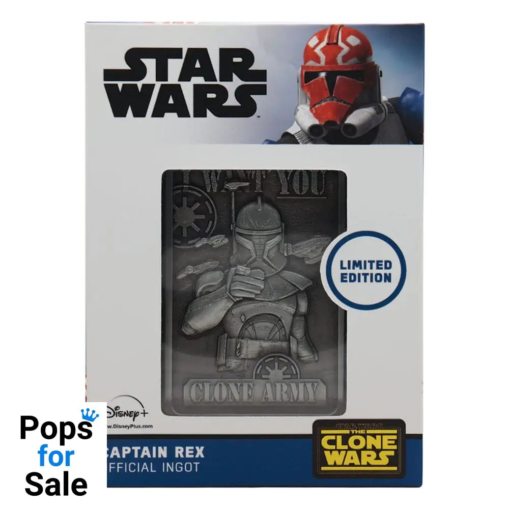 Star Wars: The Clone Wars Ingot Captain Rex Limited Edition