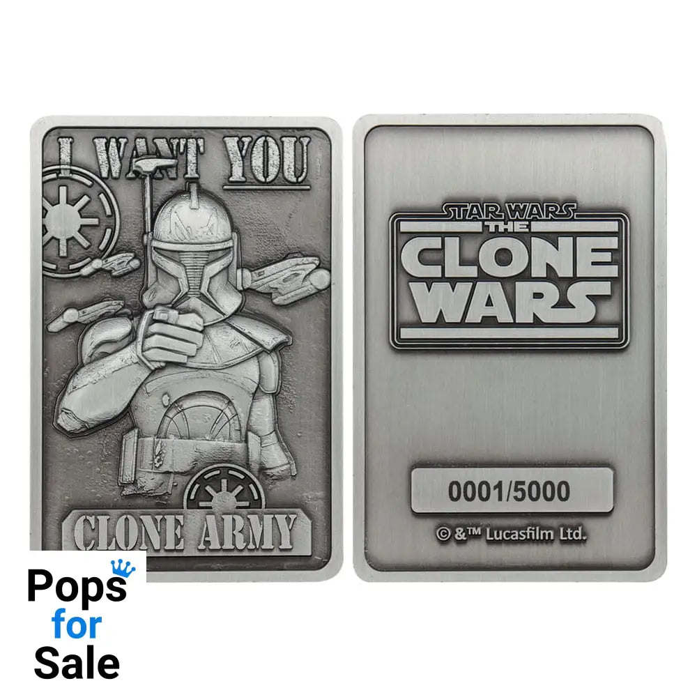 Star Wars: The Clone Wars Ingot Captain Rex Limited Edition