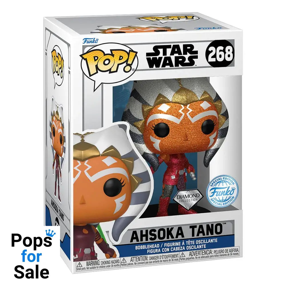 Star Wars: The Clone Wars POP! Vinyl Figure Ahsoka (DGLT) Exclusive 9 cm
