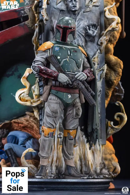 Star Wars The Empire Strikes Back Fine Art Bust Boba Fett 50 cm