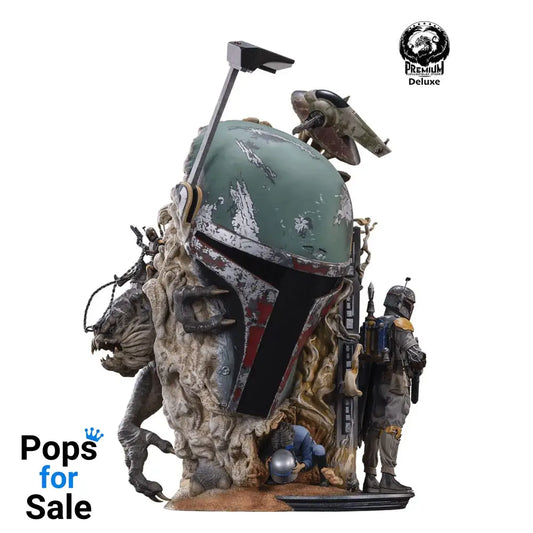 Star Wars The Empire Strikes Back Fine Art Bust Boba Fett Deluxe Edition 50 cm Busts