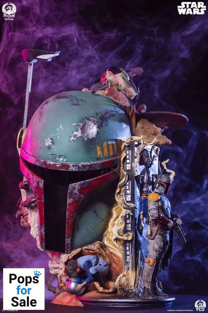 Star Wars The Empire Strikes Back Fine Art Bust Boba Fett Deluxe Edition 50 cm