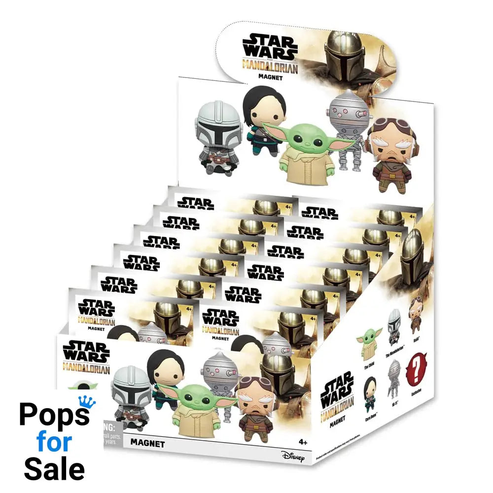 Star Wars: The Mandalorian 3D 3D Magnets Series 1 Display (12)