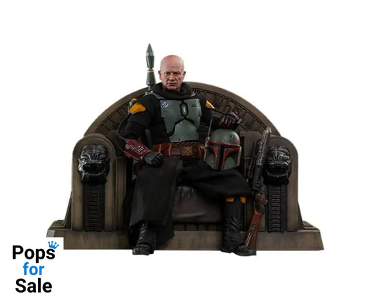 Star Wars: The Mandalorian Action Figure 1/6 Boba Fett Repaint Armor and Throne Special Edition 30 cm Action figures