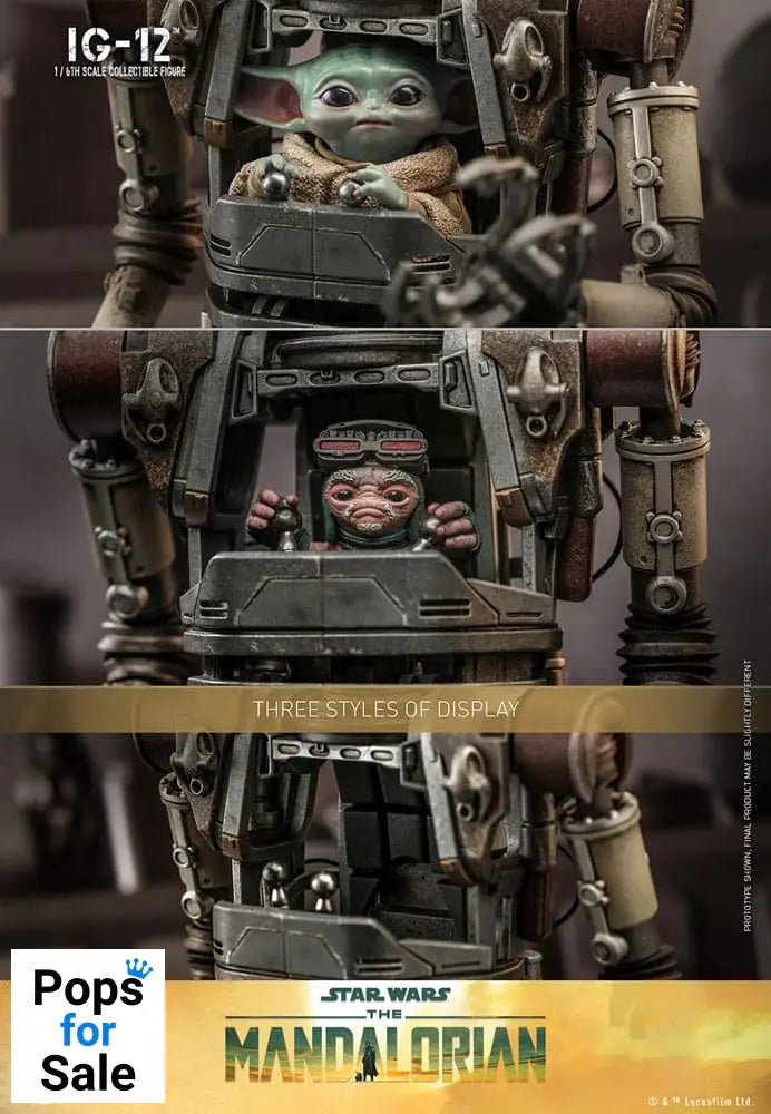 Star Wars: The Mandalorian Action Figure 1/6 IG-12 36 cm