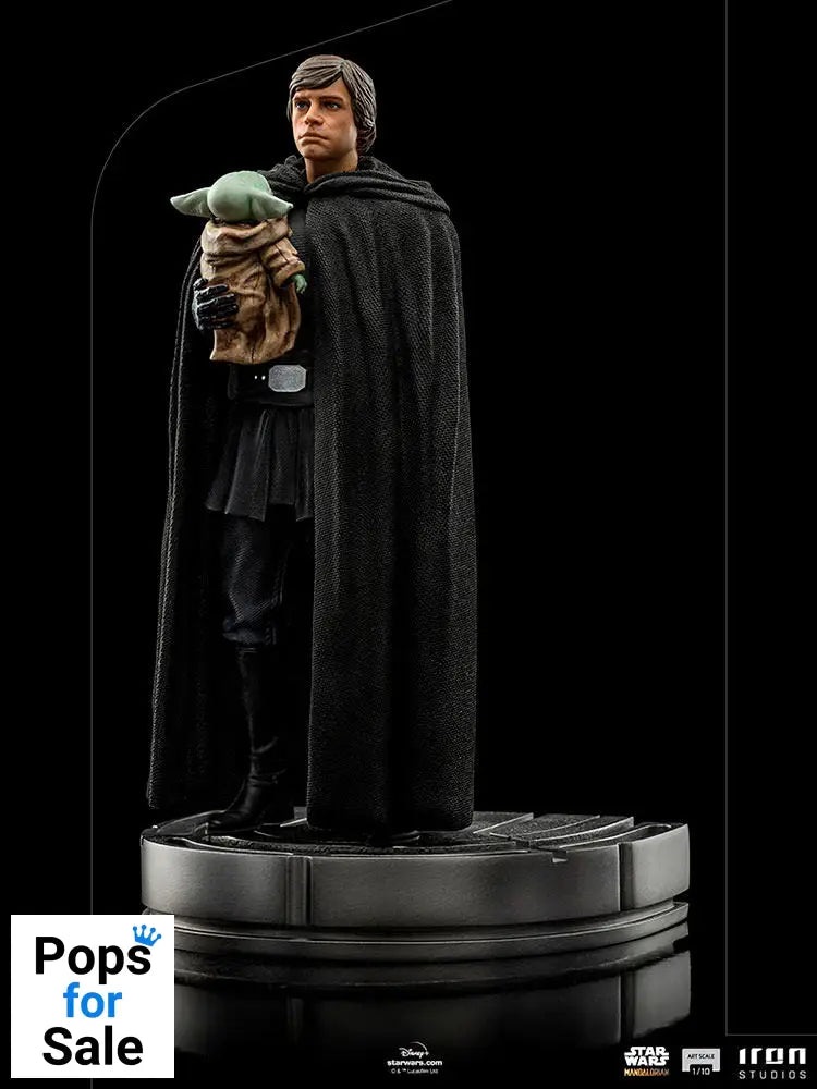 Star Wars The Mandalorian Art Scale Statue 1/10 Luke Skywalker and Grogu 21 cm Scale Figures