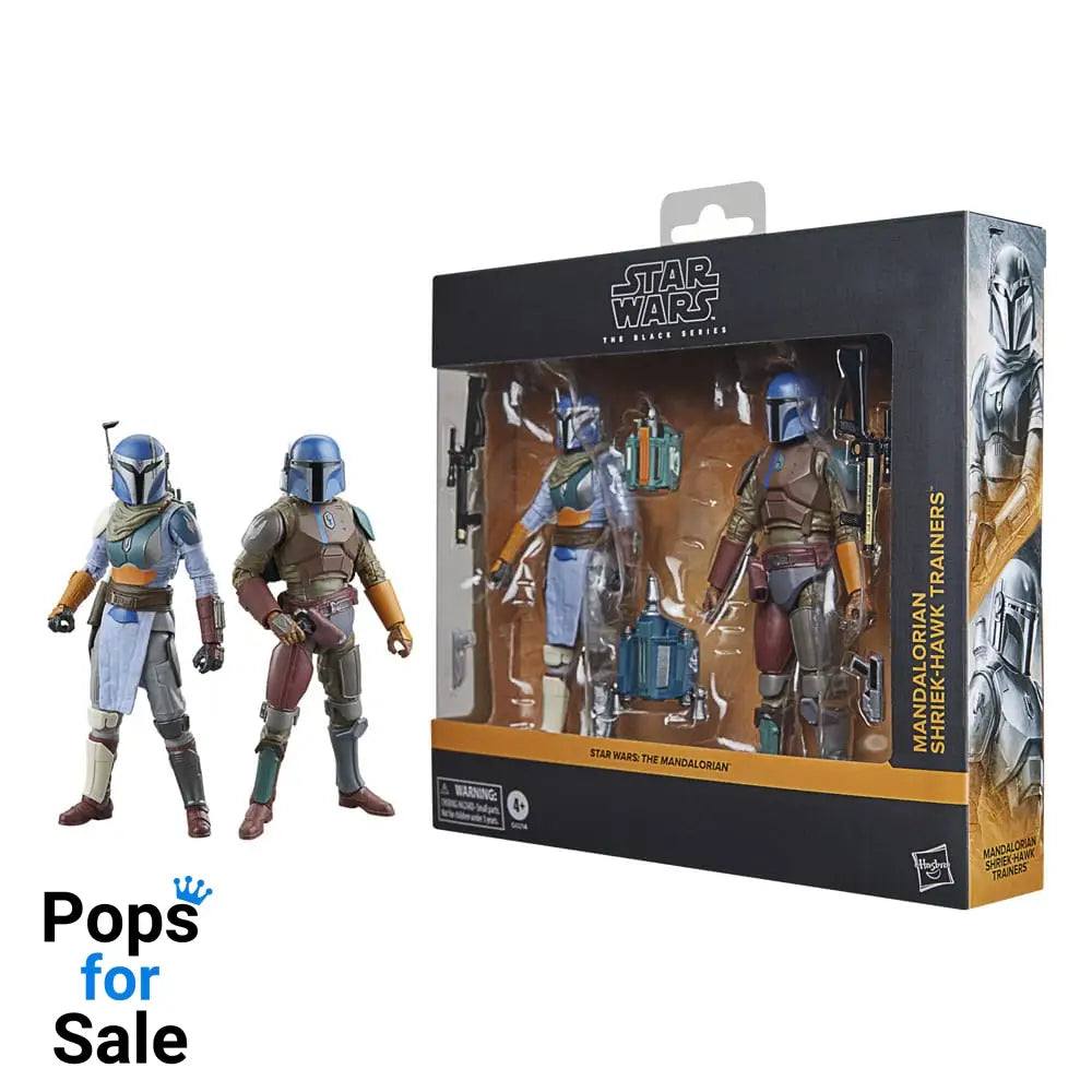Star Wars: The Mandalorian Black Series Action Figure 2-Pack Mandalorian Shriek-Hawk Trainers 15 cm