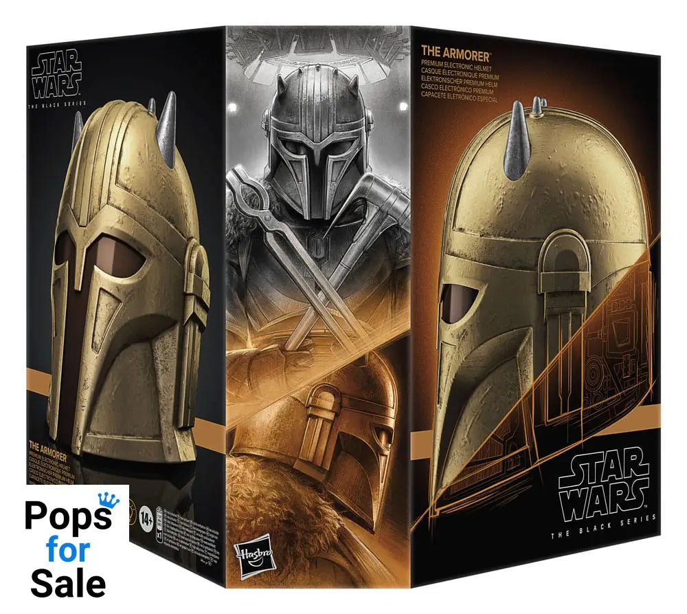 Star Wars: The Mandalorian Black Series Electronic Helmet The Armorer Replicas