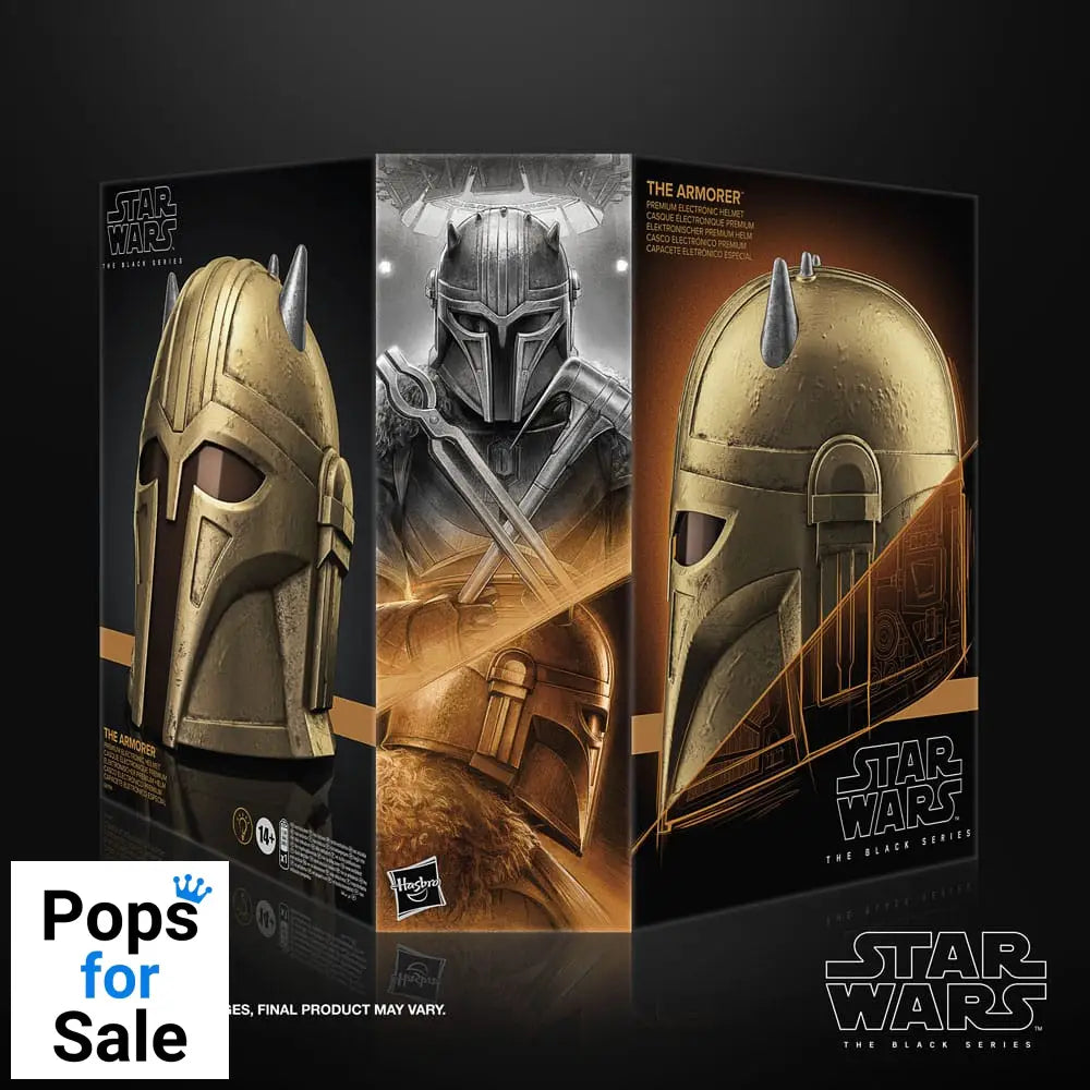 Star Wars: The Mandalorian Black Series Electronic Helmet The Armorer Replicas