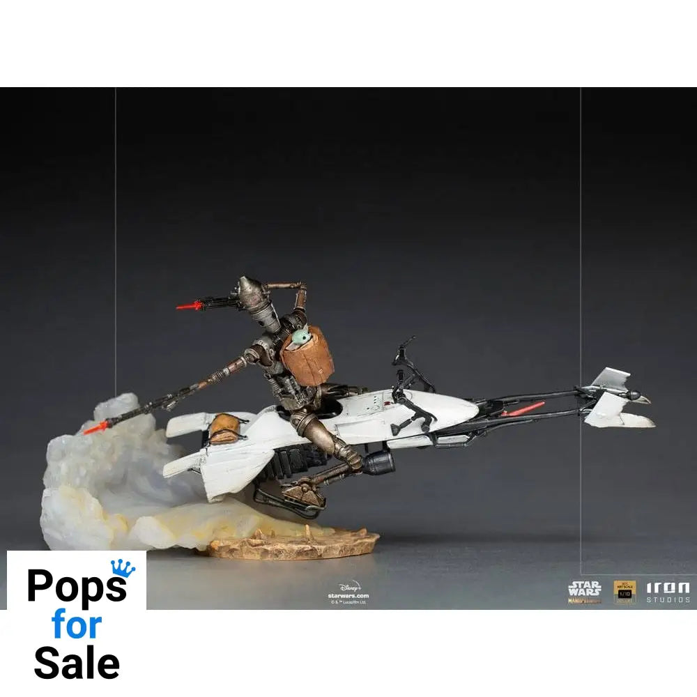 Star Wars The Mandalorian Deluxe Art Scale Statue 1/10 IG-11 & The Child 20 cm Scale Figures