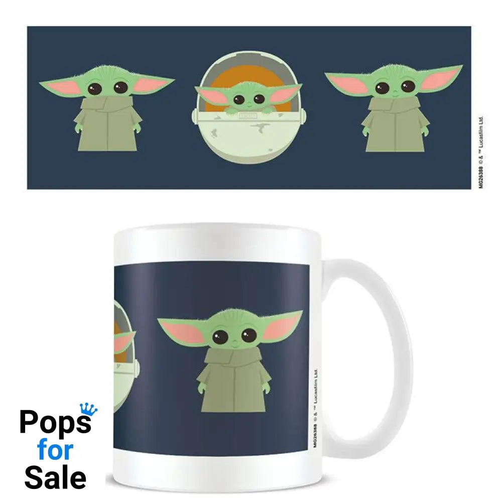 Star Wars The Mandalorian Mug Illustration Cups & Mugs