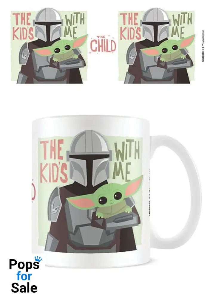 Star Wars The Mandalorian Mug The Kids With Me