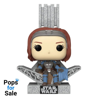 Star Wars: The Mandalorian POP! Deluxe Vinyl Figure Bo Katan w/Throne 9 cm POP! Figures