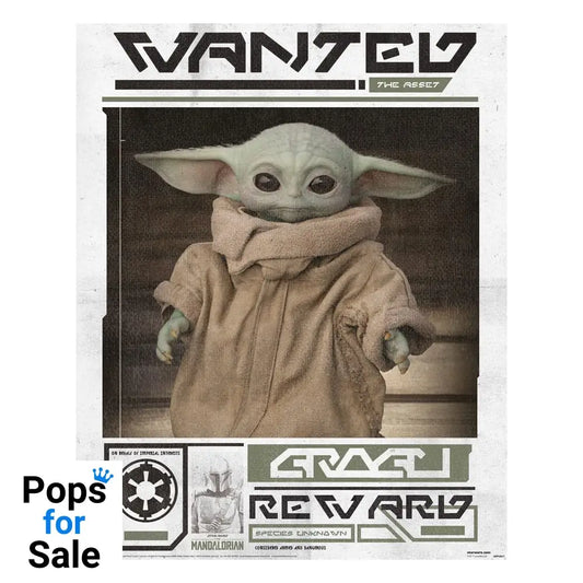 Star Wars: The Mandalorian Poster Pack Grogu Wanted 40 x 50 cm (4)
