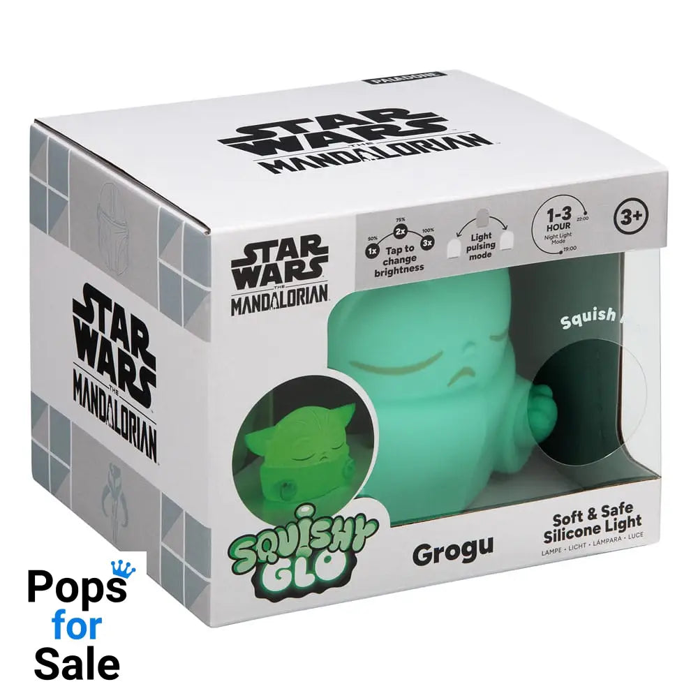 Star Wars The Mandalorian Squishy Glo Silicon Light Grogu 15 cm