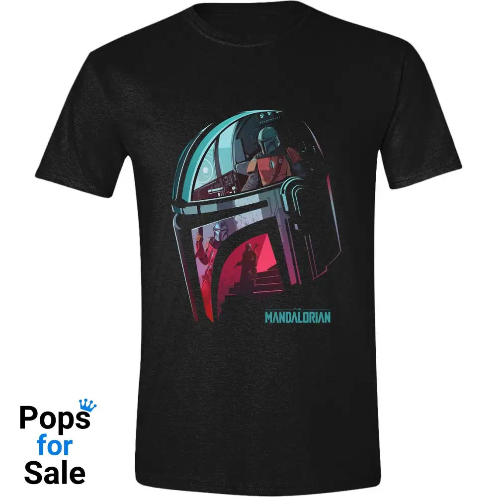 Star Wars The Mandalorian T-Shirt Reflection Size XXL T-shirts