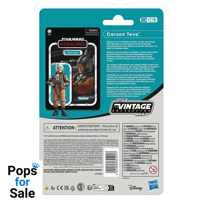 Star Wars: The Mandalorian Vintage Collection Action Figure Carson Teva 10 cm Action figures