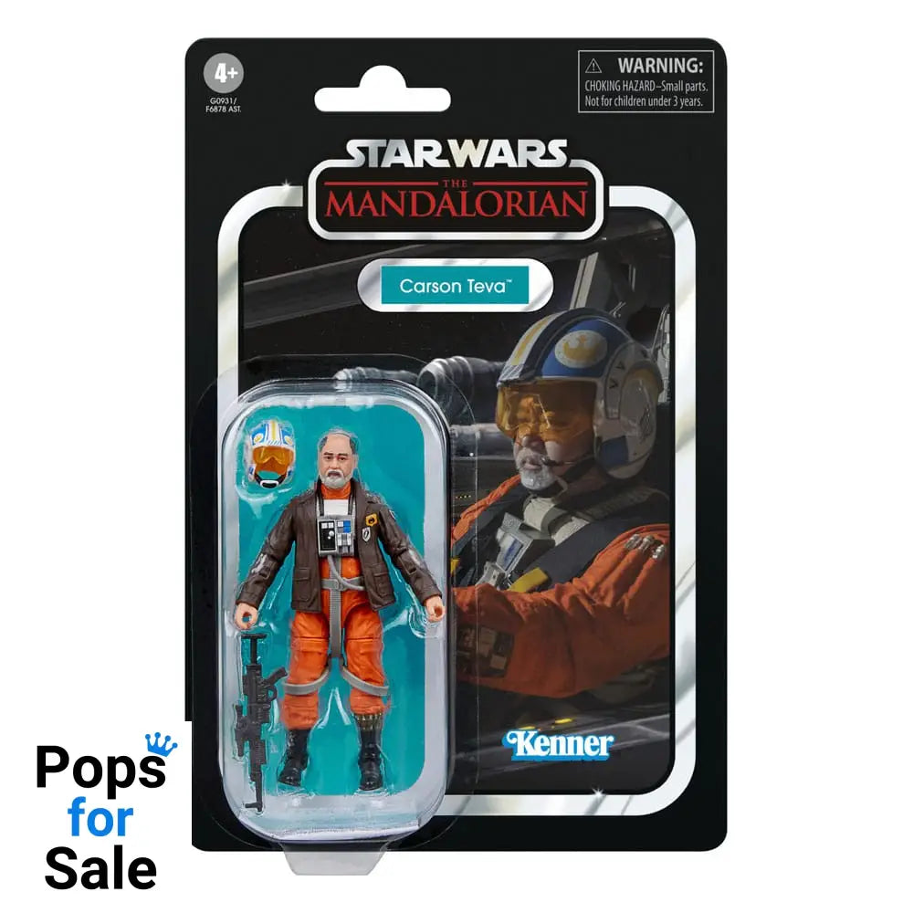 Star Wars: The Mandalorian Vintage Collection Action Figure Carson Teva 10 cm