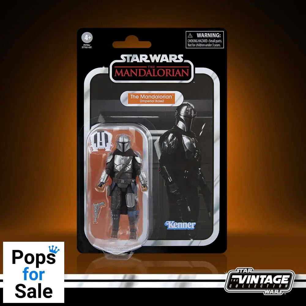 Star Wars: The Mandalorian Vintage Collection Action Figure The Mandalorian (Imperial Base) 10 cm