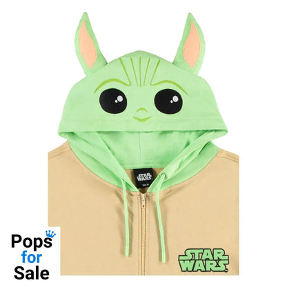 Star Wars The Mandalorian Zipper Hoodie Grogu