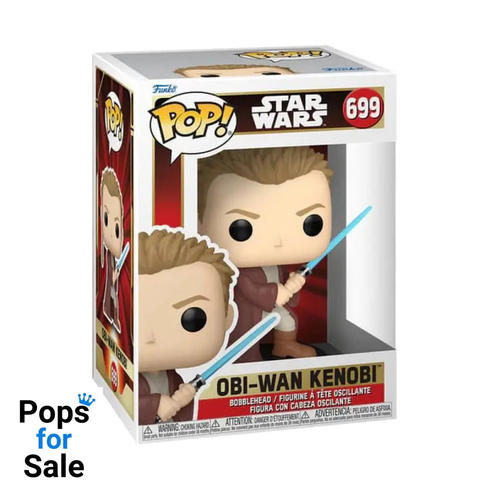 Star Wars The Phantom Menace Anniversary POP! Vinyl Figure Obi-Wan(Young) 9 cm