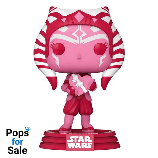 Star Wars Valentines POP! Star Wars Vinyl Figure Ahsoka 9 cm POP! Figures