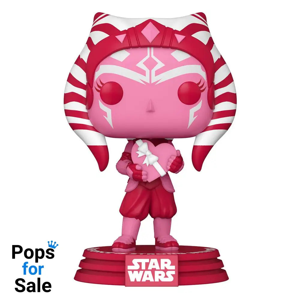 Star Wars Valentines POP! Star Wars Vinyl Figure Ahsoka 9 cm POP! Figures