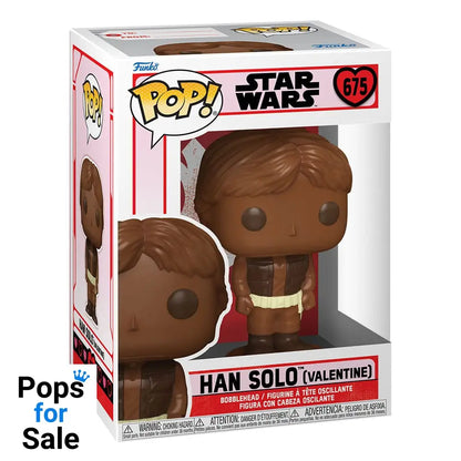 Star Wars Valentines POP! Vinyl Figure Han Solo (Val Choc) 9 cm