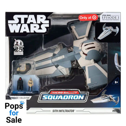 Star Wars Vehicle with Figure Deluxe Sith Infiltrator Episode 1 Collection 20 cm