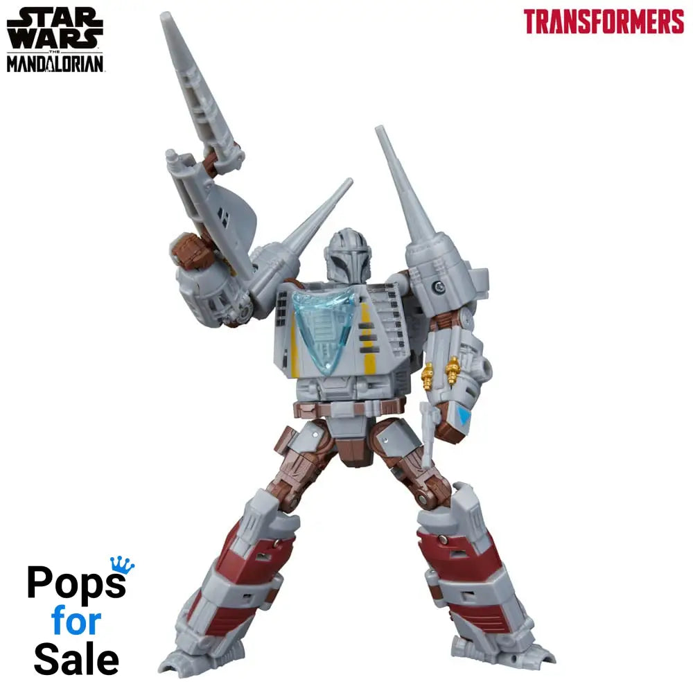 Star Wars x Transformers Action Figure The Mandalorian / N-1 Starfighter 19 cm