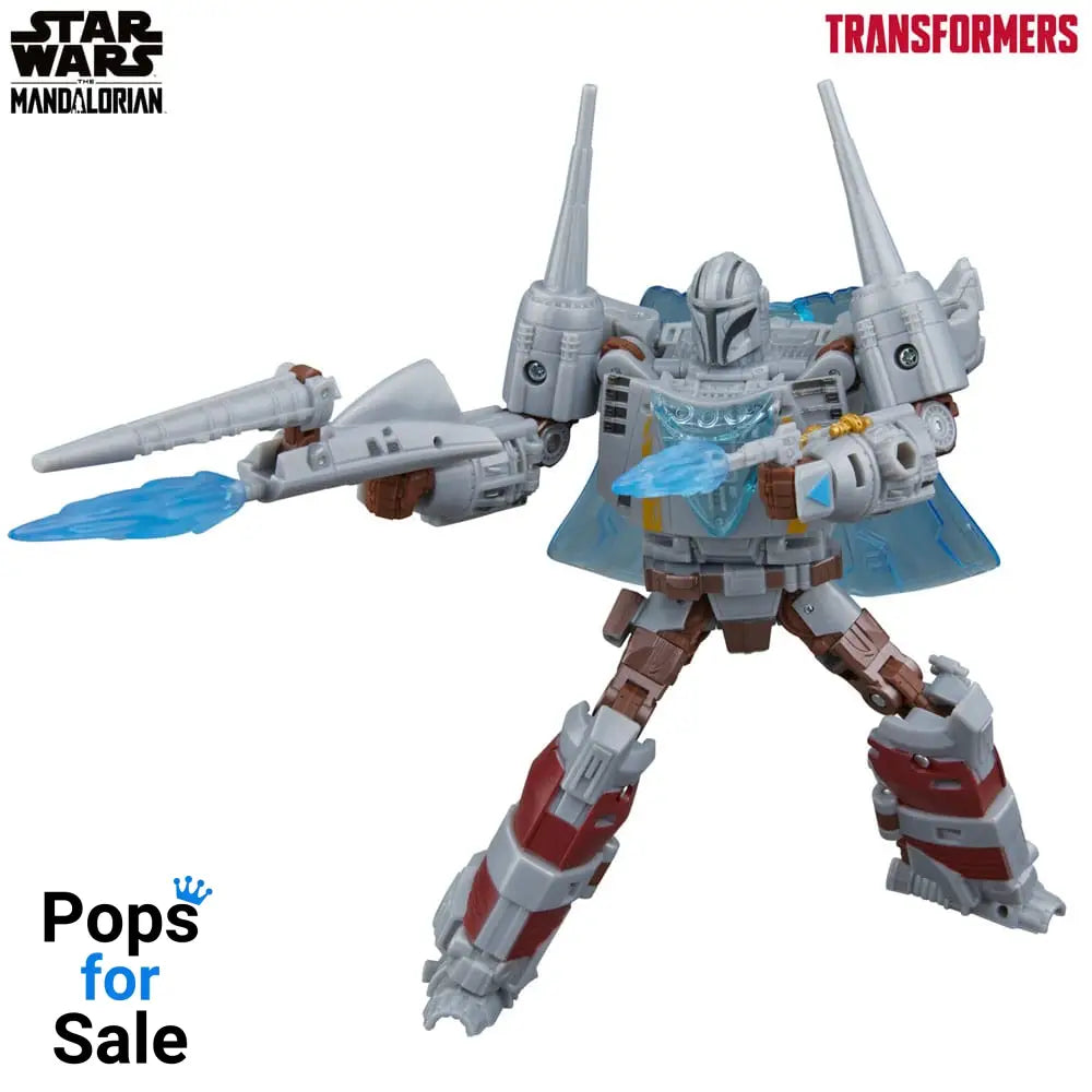 Star Wars x Transformers Action Figure The Mandalorian / N-1 Starfighter 19 cm