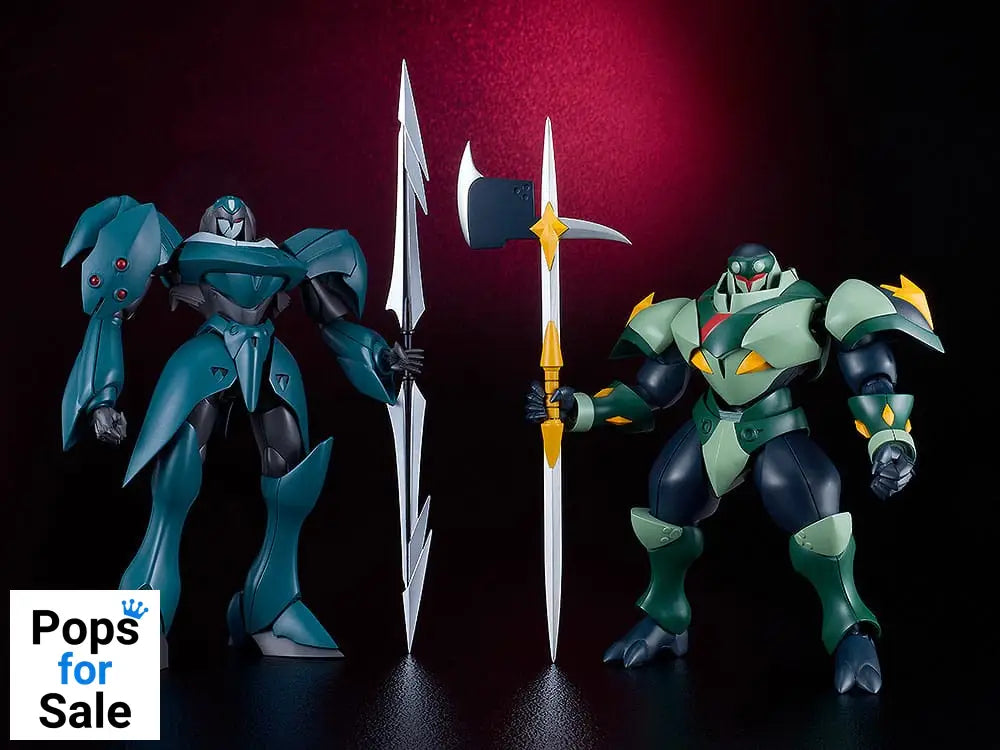 Starknight Tekkaman Blade Moderoid Plastic Model Kits 2-Pack Tekkaman Dagger & Tekkaman Axe