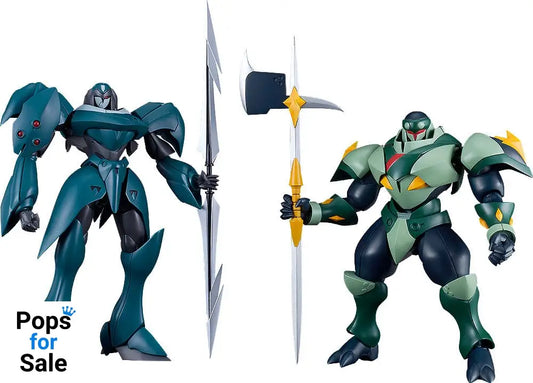 Starknight Tekkaman Blade Moderoid Plastic Model Kits 2-Pack Tekkaman Dagger & Tekkaman Axe Model kits