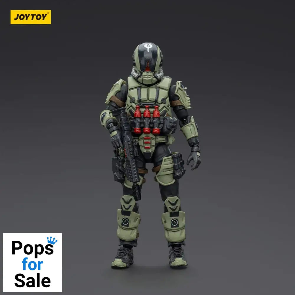 Steel Ride Corps Dark Source Action Figur Assaulter Marco 7 cm