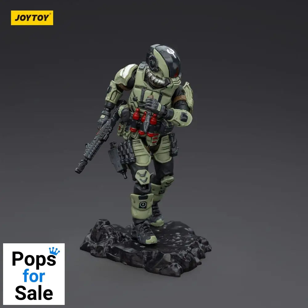 Steel Ride Corps Dark Source Action Figur Assaulter Marco 7 cm