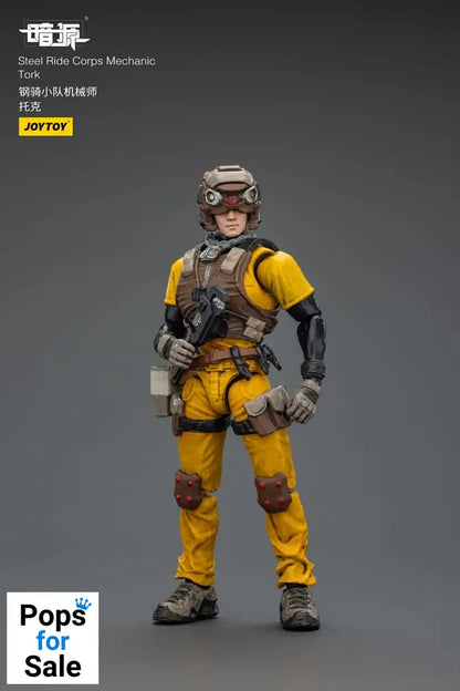 Steel Ride Corps Dark Source Action Figur Mechanic Tork 7 cm