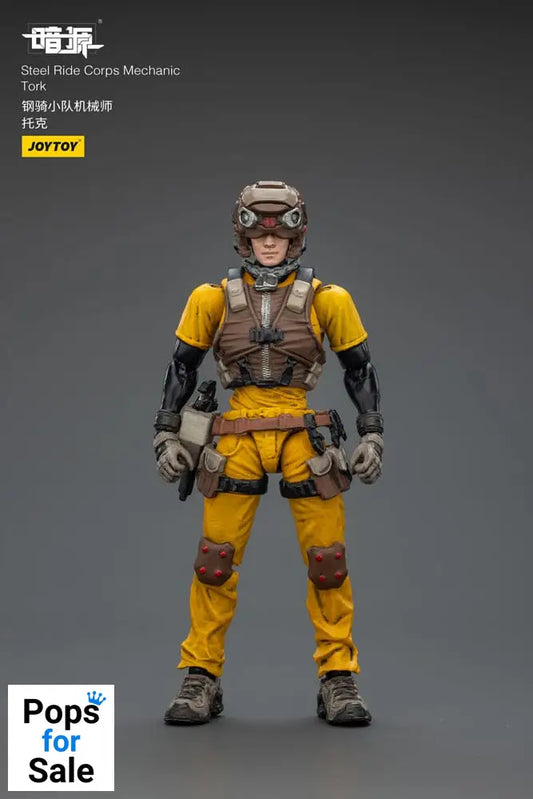 Steel Ride Corps Dark Source Action Figur Mechanic Tork 7 cm Action figures