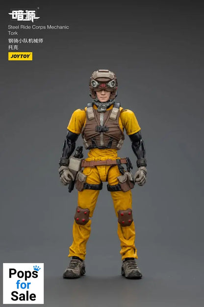 Steel Ride Corps Dark Source Action Figur Mechanic Tork 7 cm Action figures