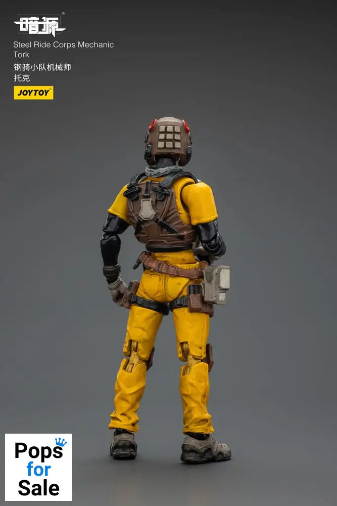 Steel Ride Corps Dark Source Action Figur Mechanic Tork 7 cm