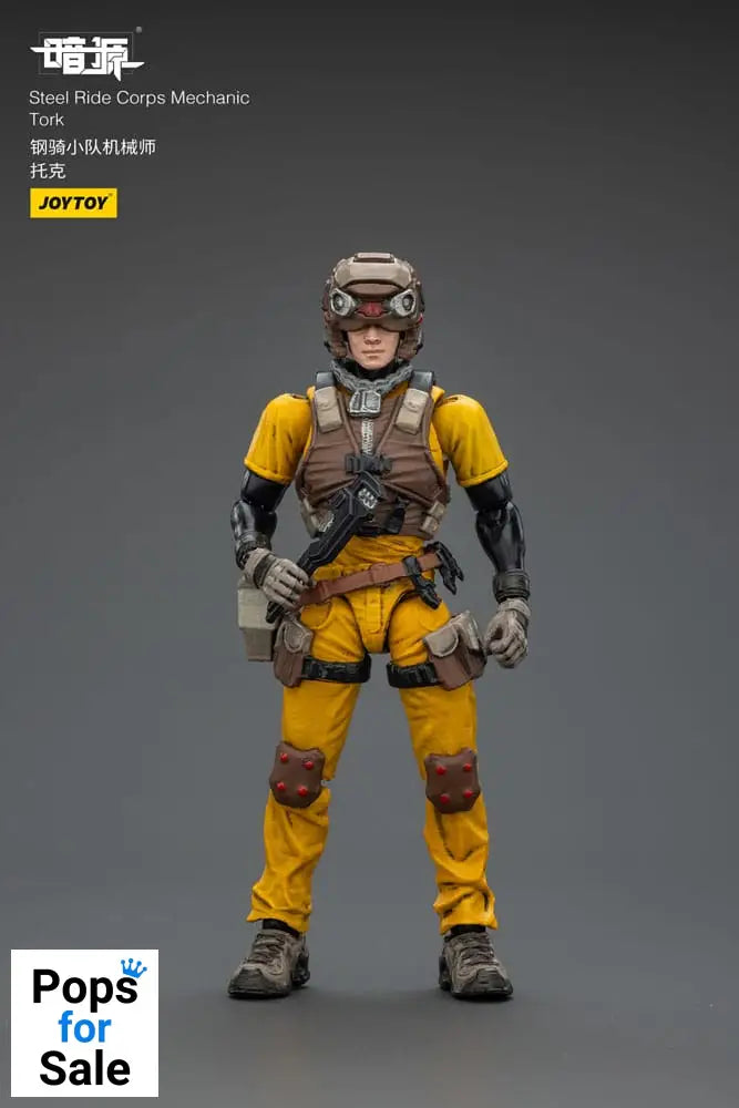 Steel Ride Corps Dark Source Action Figur Mechanic Tork 7 cm