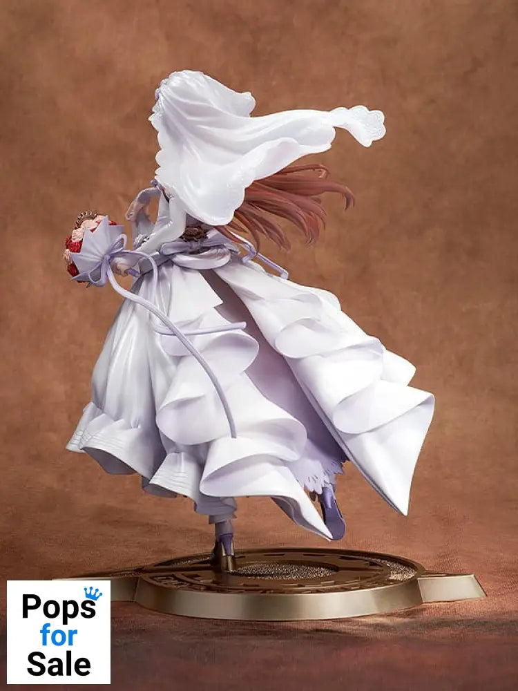 Steins Gate PVC Statue 1/7 Kurisu Makise: Wedding Dress Ver. 26 cm