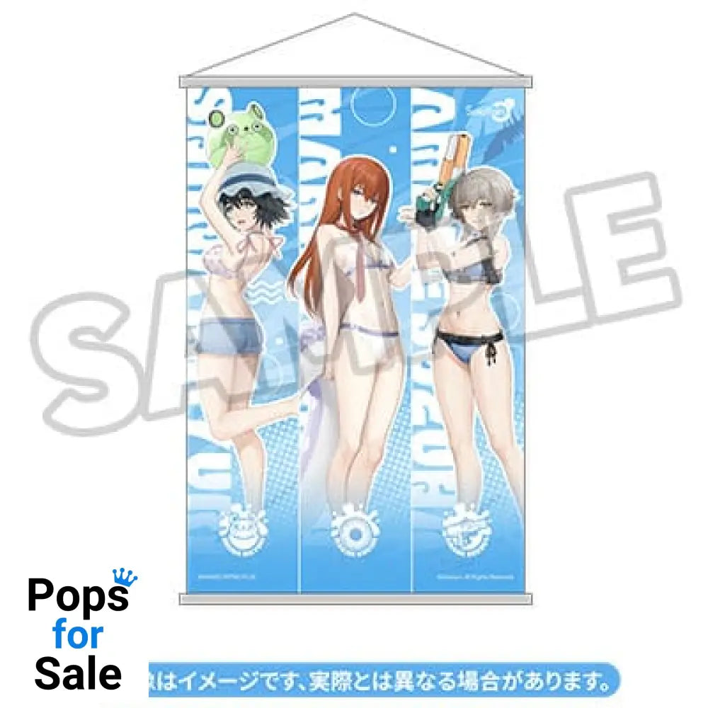 Steins Gate PVC Statues 3-Pack 1/7 Suzuha Amane, Kurisu Makise, Mayuri Shiina Swimsuit Ver.
