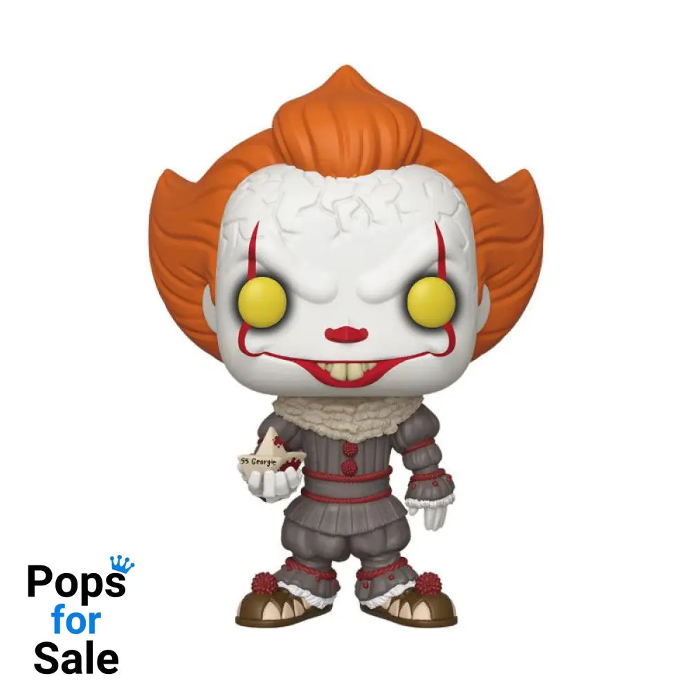 Stephen King's It 2 Super Sized POP! Vinyl Figure Pennywise w/ Boat 25 cm