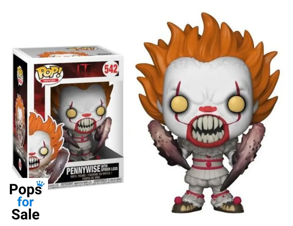 Stephen King's It 2017 POP! Movies Vinyl Figure Pennywise with Spider Legs 9 cm