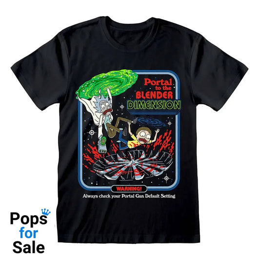 Steven Rhodes T-Shirt Rick and Morty Portal Collab T-shirts