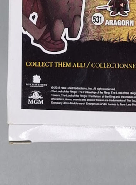 533 Lurtz - Lord of the Rings - Box Damaged Funko POP