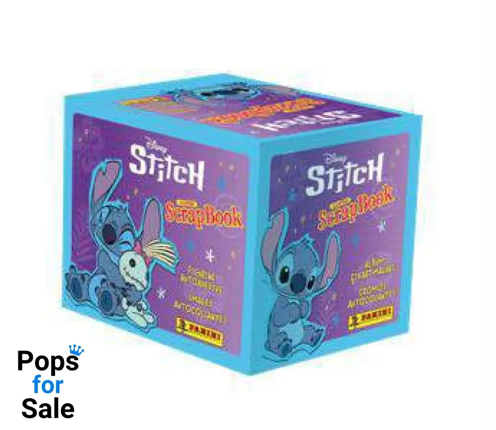 Stitch Super ScrapBook Stickers Box (36) Trading cards