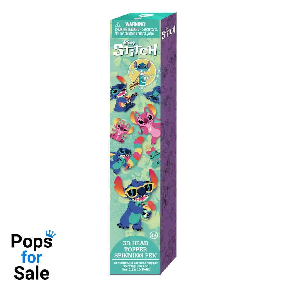 Stitch The Movie Stitch 3D Head Topper Spinning Pen