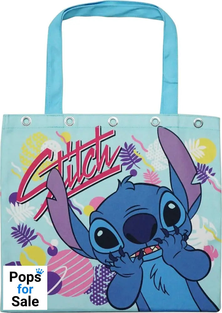 Stitch Tote bag blue