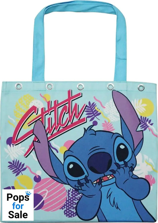 Stitch Tote bag blue